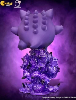 Gengar & Gastly - Pokemon Resin Statue - CHEESE Studio