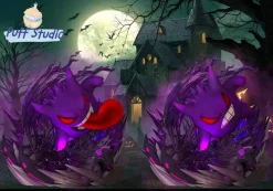 Gengar - Pokemon Resin Statue - Puff Studio