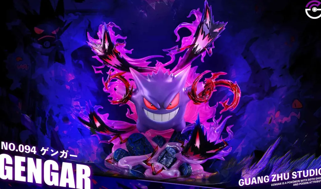 Gengar Family 001 Gengar - Pokemon Resin Statue - GuangZhu Studio