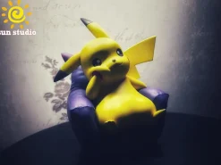 Gengar Sofa Pikachu - Pokemon Resin Statue - sun Studio