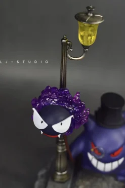 Gengar Vicious Dog Balloon With LED- Pokemon Resin Statue - LJ Studios