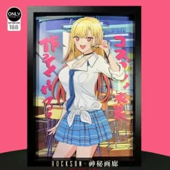 Gentleman Style 3D Decorative Paint of Marin Kitagawa - My Dress-Up Darling Decorative Painting - Mystical Art Studios