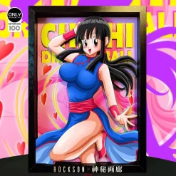 Gentleman Style 3D Decorative Paint of Chi-Chi - Dragon Ball Decorative Painting - Mystical Art Studios