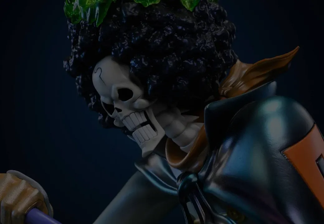 Germa 66 Soul King Brook - ONE PIECE Resin Statue - GG-Studios
