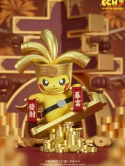 Gholdengo Cosplay Pikachu - Pokemon Resin Statue - ECHO_Studio