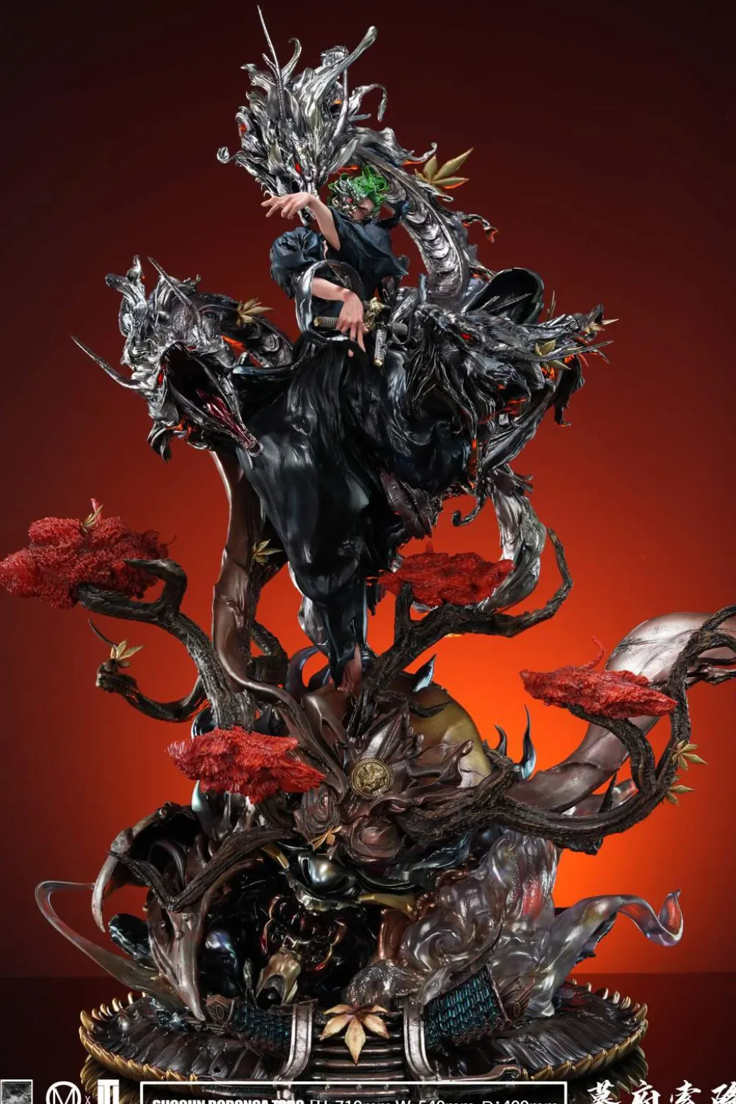 Ghost Face Ver. Roronoa Zoro - ONE PIECE Resin Statue - Iron Curtain Studio