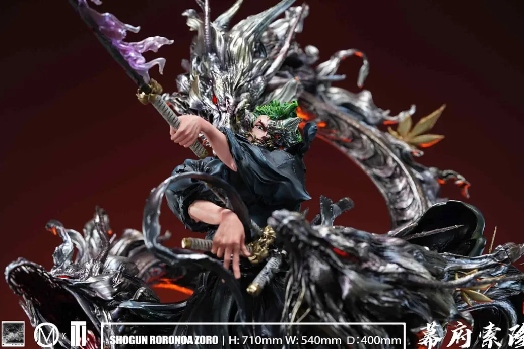Ghost Face Ver. Roronoa Zoro - ONE PIECE Resin Statue - Iron Curtain Studio