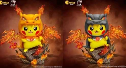 Gigantamax Charizard Cosplay Pikachu - Pokemon Resin Statue - CHEESE Studio