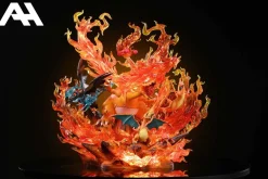 Gigantamax Charizard Family with LED - Pokemon Resin Statue - AH-Studio