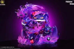 Gigantamax Gengar with LED - Pokemon Resin Statue - sun Studio