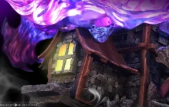 Gigantamax Gengar with LED - Pokemon Resin Statue - Crescent-Studios