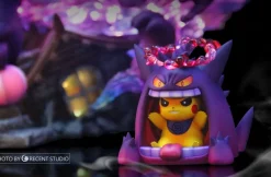 Gigantamax Gengar with LED - Pokemon Resin Statue - Crescent-Studios
