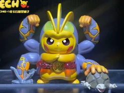 Gingantamax Machamp Cosplay Pikachu - Pokemon Statue - ECHO_Studio