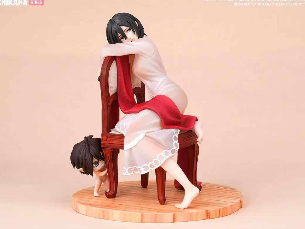 Girls Series Mikasa Ackerman - Attack on Titan Resin Statue - CHIKARA Studios