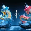 GK & 1/20 Scale World Zukan Hyper Beam Gyarados with LED - Pokemon Resin Statue - Amazing Museum Studio