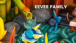 GK Scale Pokemon Ecological Landscape Series Eevee Family Hot Springs with LED - Pokemon Resin Statue - TiaoTiao Hall Studio