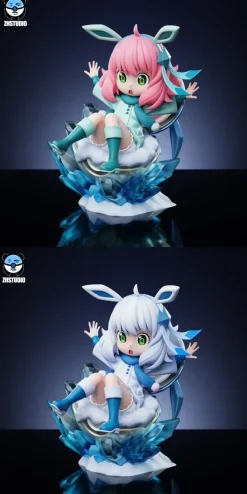 Glaceon Cosplay Anya Forger - Pokemon SPY X FAMILY Resin Statue - ZhengHuo Studio