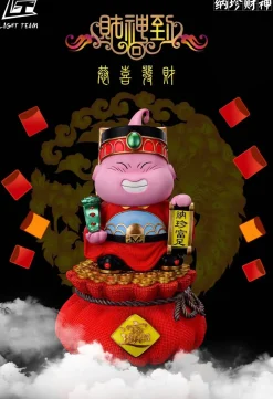 God of Fortune Ver. Majin Buu Set - Dragon Ball Resin Statue - Light Team Studios