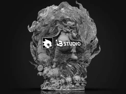 God of Skypiea Enel with LED - ONE PIECE Resin Statue - LB-Studio