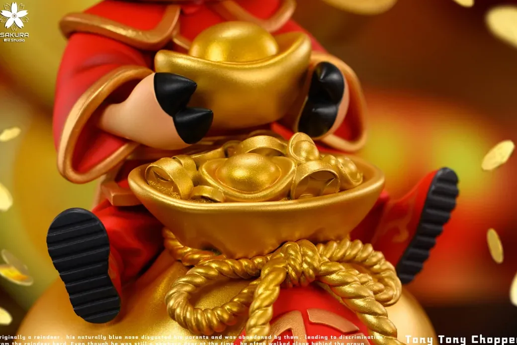 God of Wealth Tony Tony Chopper - ONE PIECE Resin Statue - YingHua Studio
