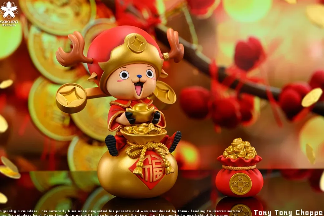 God of Wealth Tony Tony Chopper - ONE PIECE Resin Statue - YingHua Studio