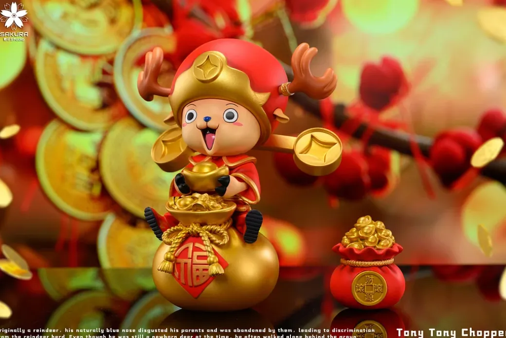 God of Wealth Tony Tony Chopper - ONE PIECE Resin Statue - YingHua Studio