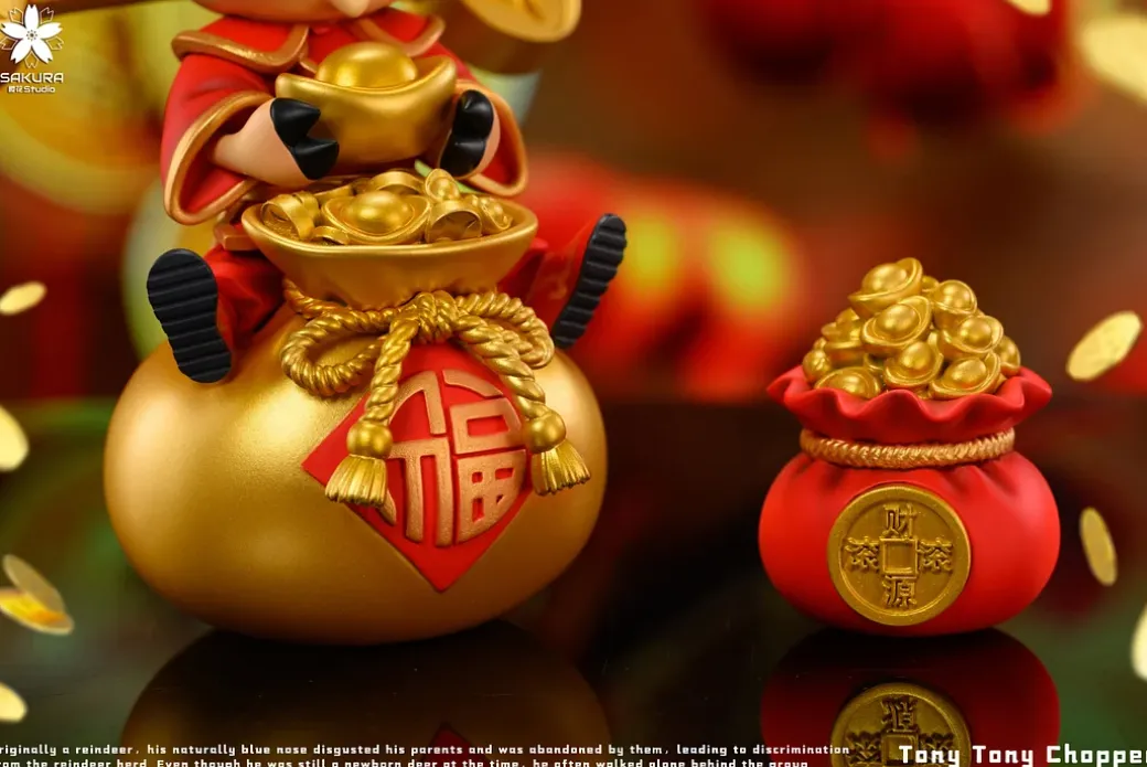 God of Wealth Tony Tony Chopper - ONE PIECE Resin Statue - YingHua Studio