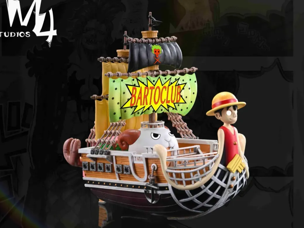 Going Luffy-senpai - ONE PIECE Resin Statue - M4 Studios