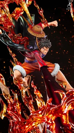 Gomu Gomu no Red Roc Monkey D. Luffy - ONE PIECE Resin Statue - Brain Hole Studio