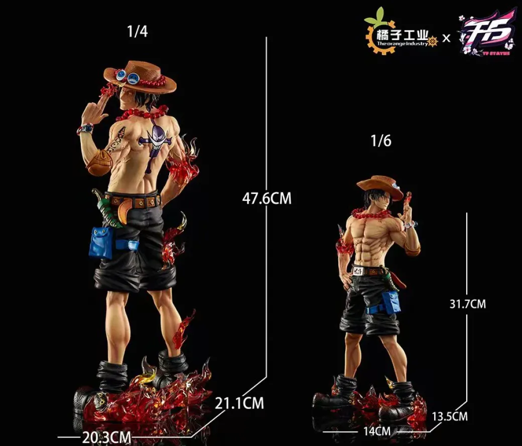 Good Bye Portgas D. Ace - ONE PIECE Resin Statue - The Orange Industry Studios
