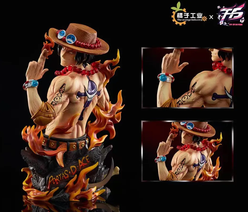 Good Bye Portgas D. Ace - ONE PIECE Resin Statue - The Orange Industry Studios