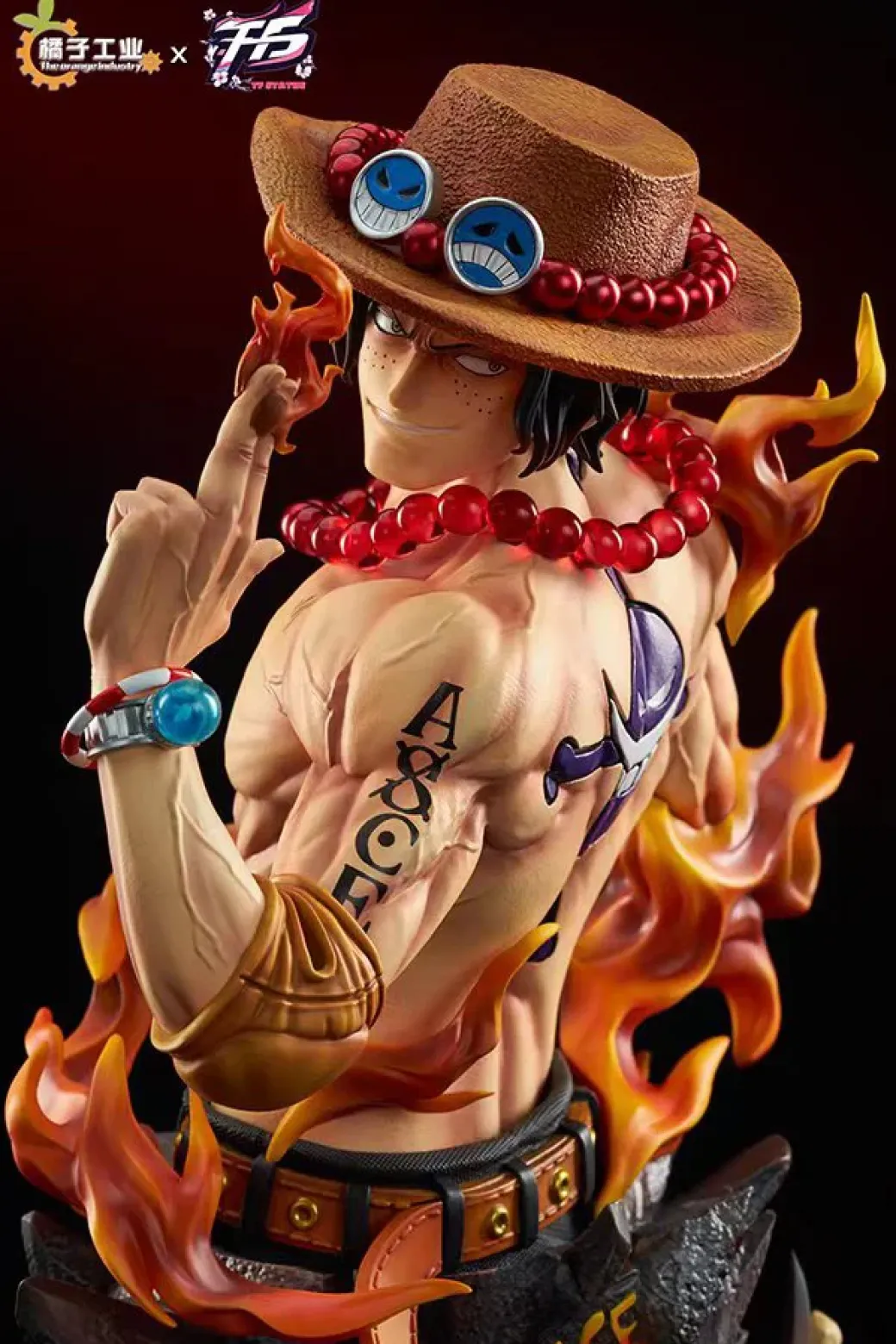 Good Bye Portgas D. Ace - ONE PIECE Resin Statue - The Orange Industry Studios