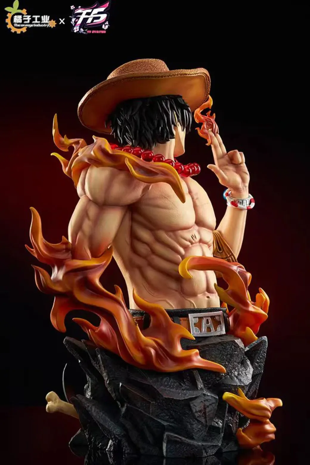 Good Bye Portgas D. Ace - ONE PIECE Resin Statue - The Orange Industry Studios