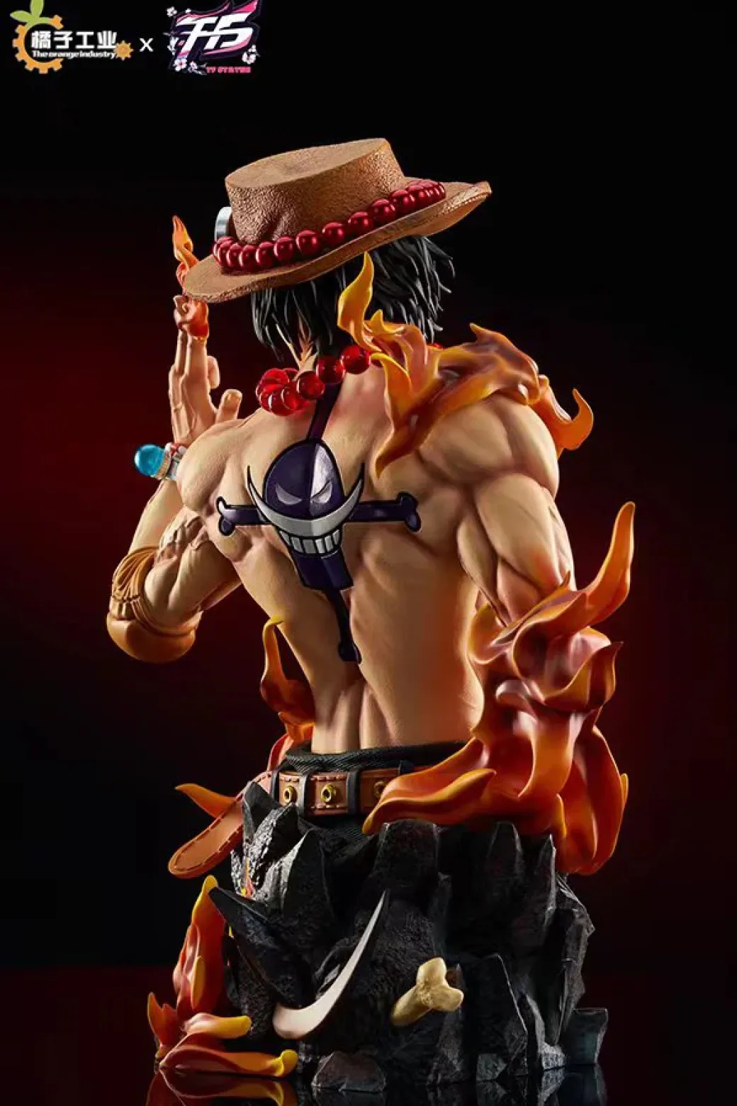 Good Bye Portgas D. Ace - ONE PIECE Resin Statue - The Orange Industry Studios