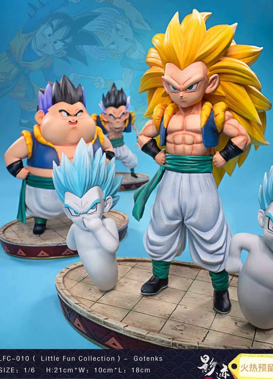 Gotenks - Dragon Ball Resin Statue - D-M Studios