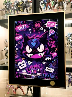 Graffiti Gengar Decorative Painting - Pokemon - Xingkong Studio