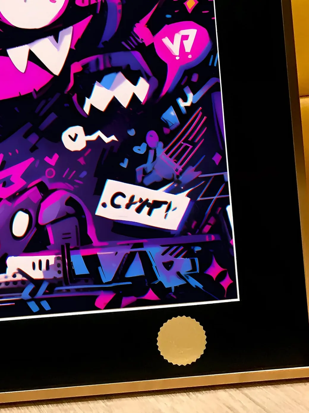 Graffiti Gengar Decorative Painting - Pokemon - Xingkong Studio