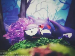 Grass Trio Ver. Gengar Family - Pokemon Resin Statue - sun Studio