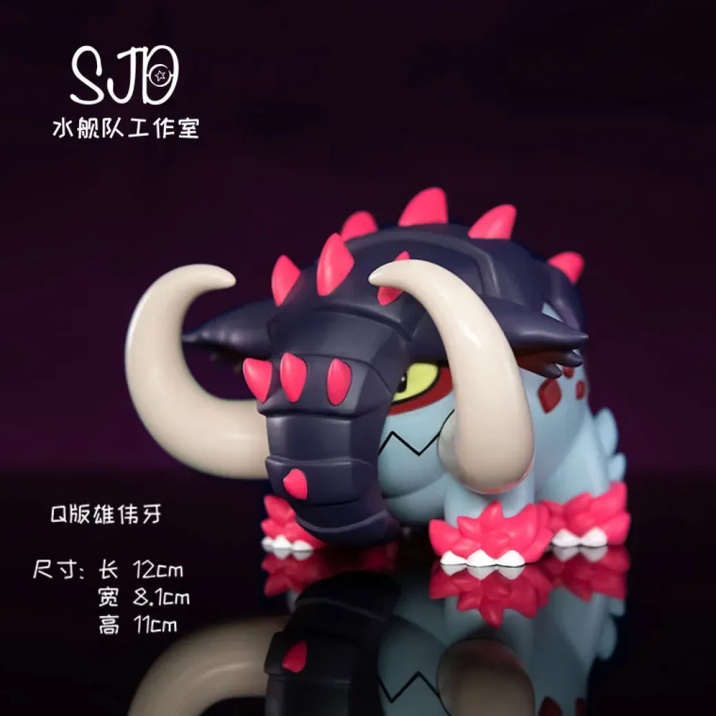 Great Tusk - Pokemon Resin Statue - SJD Studio