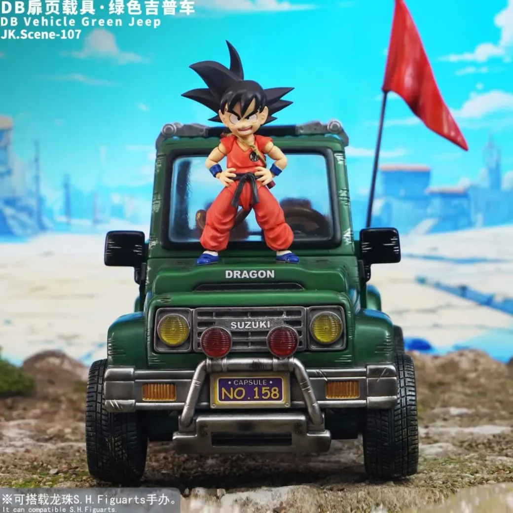 Green Jeep - Dragon Ball Resin Statue - JacksDo Studios