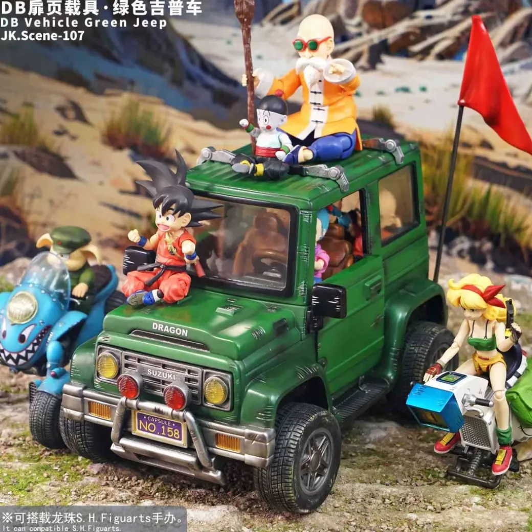 Green Jeep - Dragon Ball Resin Statue - JacksDo Studios