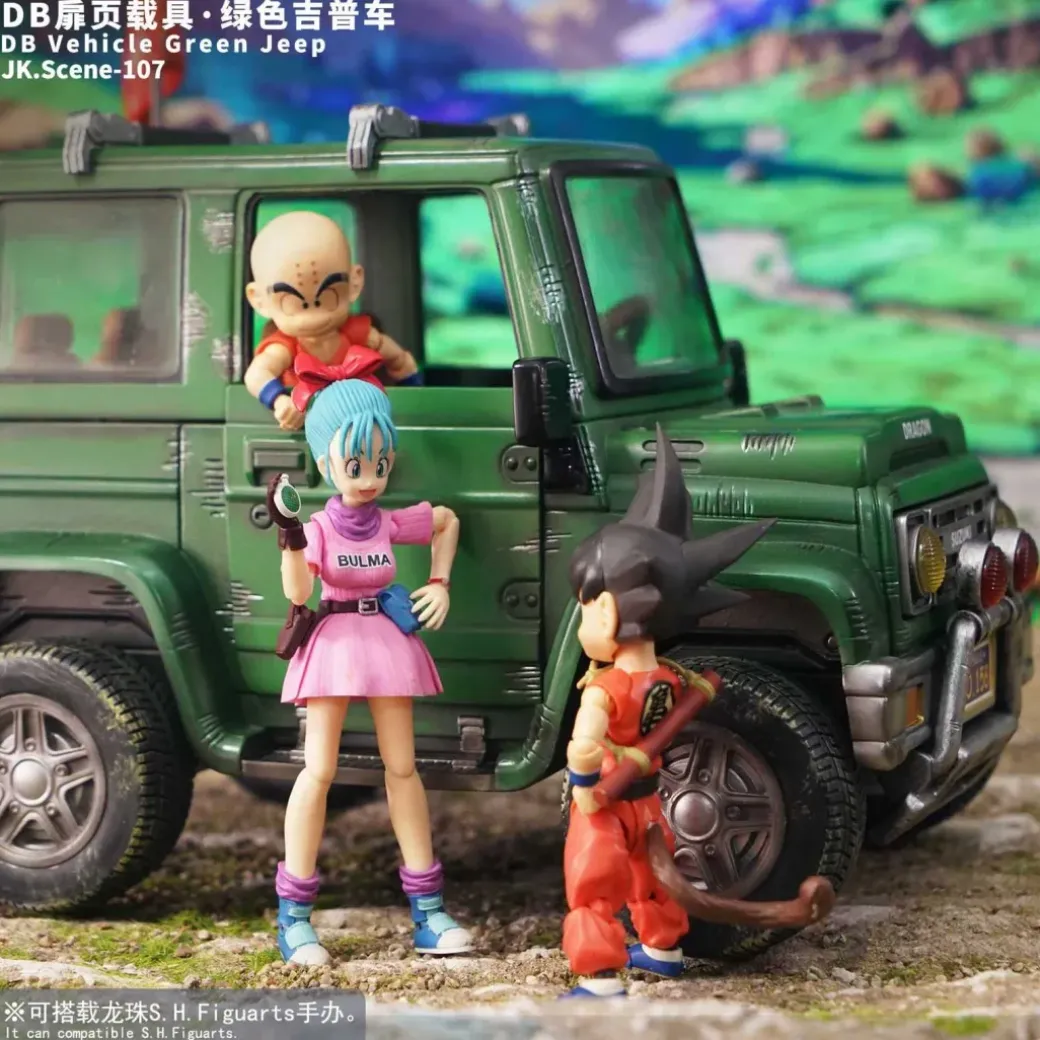 Green Jeep - Dragon Ball Resin Statue - JacksDo Studios
