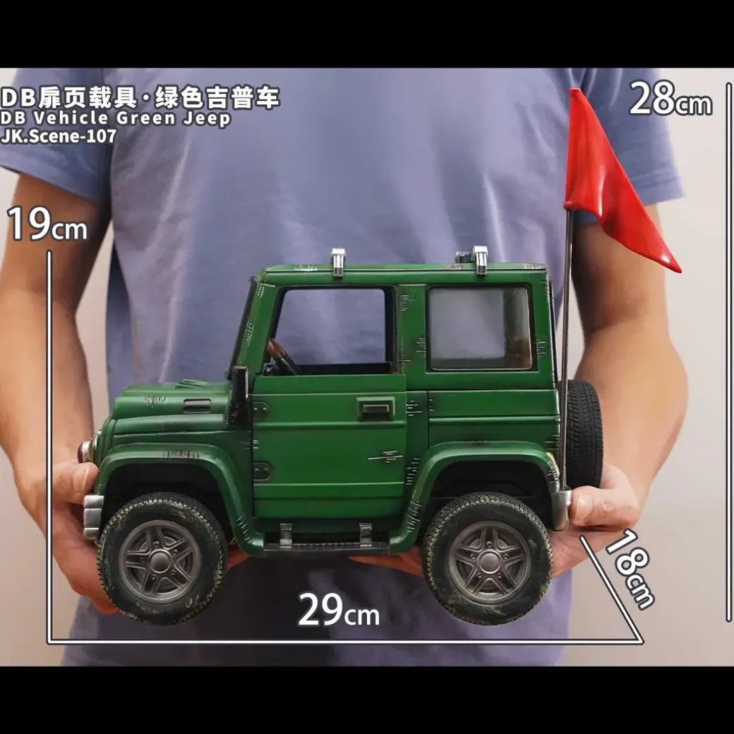 Green Jeep - Dragon Ball Resin Statue - JacksDo Studios