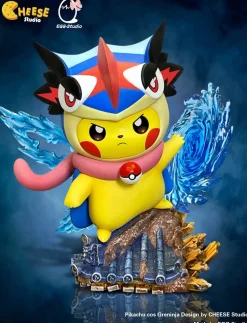 Greninja Cosplay Pikachu - Pokemon Resin Statue - CHEESE Studio