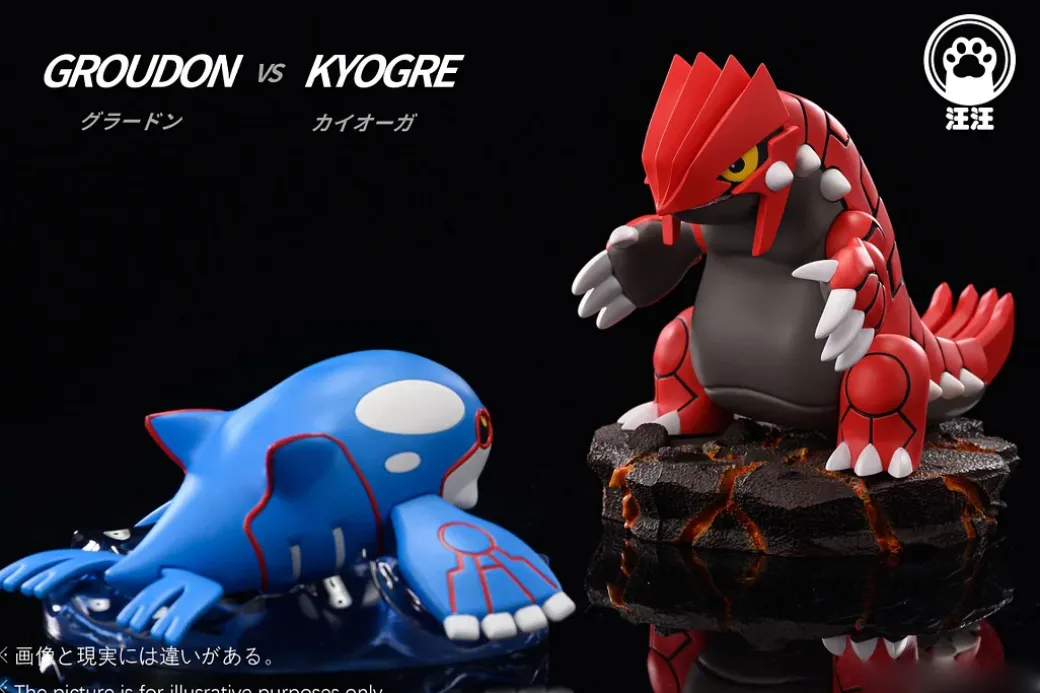 Groudon - Pokemon Resin Statue - Wang Wang Studio