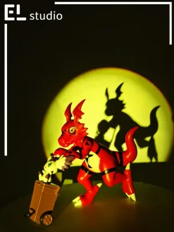 Guilmon - Digimon Resin Statue - EL Studio