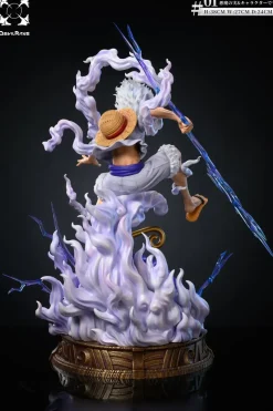 Gum-Gum Fruit & Sun God Nika Monkey D. Luffy with LED - ONE PIECE Resin Statue - Devil Rans Studio