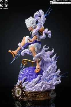 Gum-Gum Fruit & Sun God Nika Monkey D. Luffy with LED - ONE PIECE Resin Statue - Devil Rans Studio