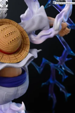 Gum-Gum Fruit & Sun God Nika Monkey D. Luffy with LED - ONE PIECE Resin Statue - Devil Rans Studio