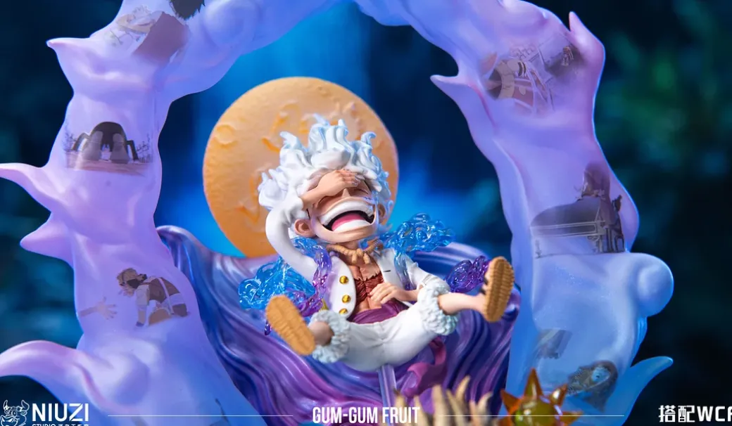 Gum-Gum Fruit with LED - ONE PIECE Resin Statue - NiuZi Studio